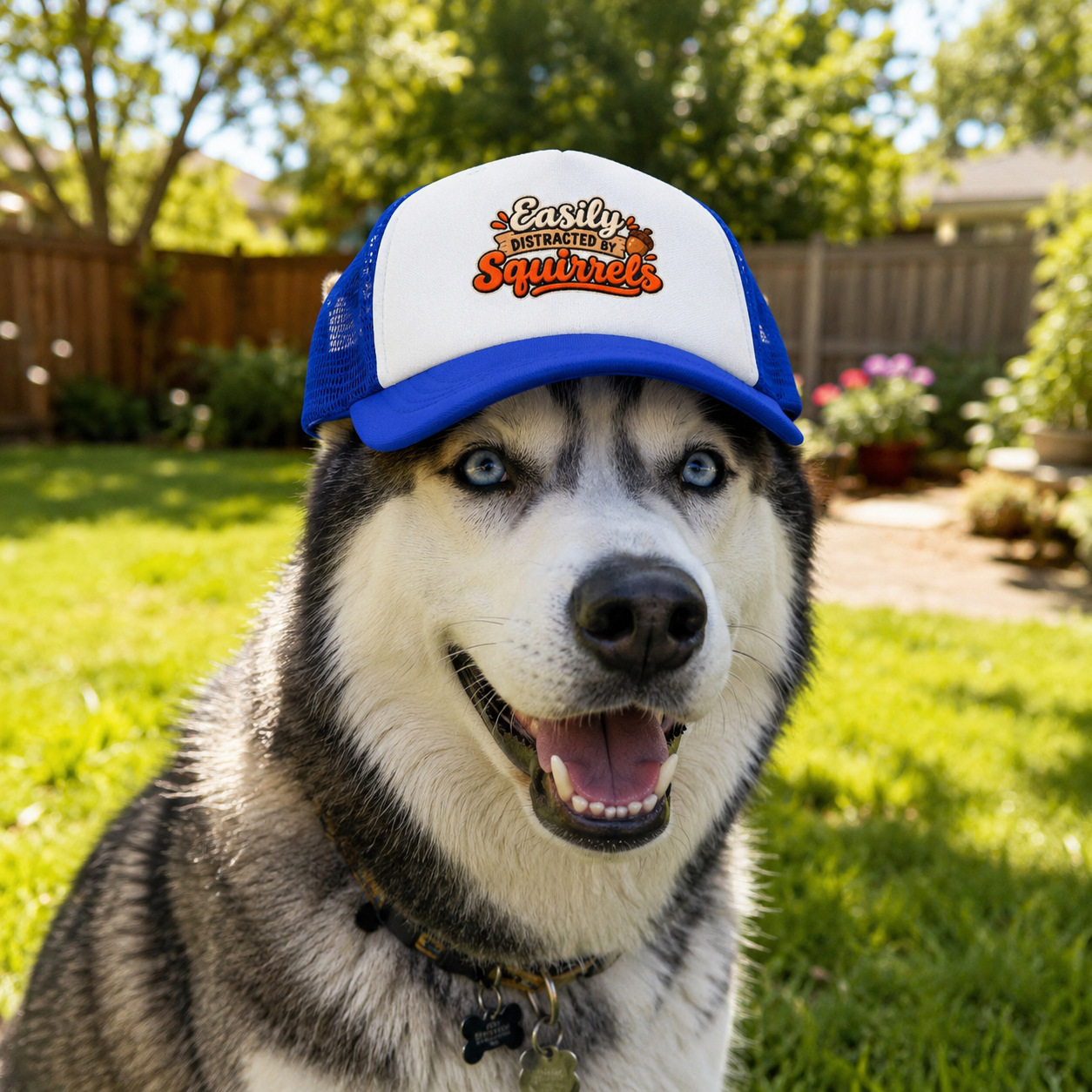 Easily Distracted by Squirrels Trucker Hat